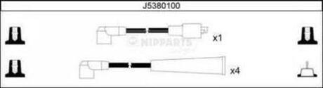 J5380100 NIPPARTS Дроти запалення, набір