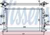 Радиатор охлаждения opel astra g (98-) 1.6i (пр-во nissens) 630704