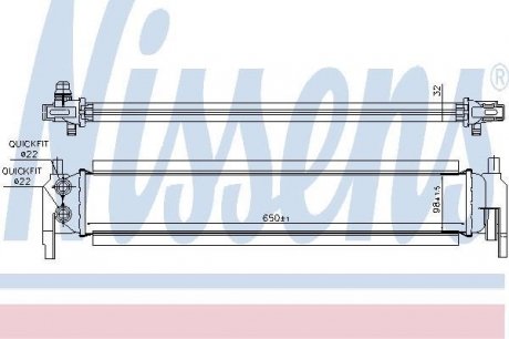 65318 NISSENS Радиатор