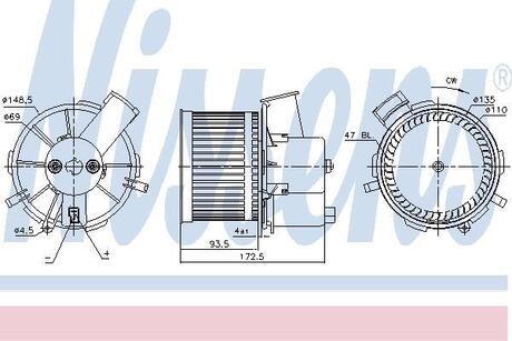 Аксессуар truck NISSENS 87405