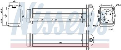 96432 NISSENS Интеркулер