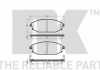 Тормозные колодки дискові перед. Hyundai Galloper 98-/Kia Joice -03/Mitsubishi Pajero Sport 01- 223410