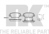 Тормозные колодки дискові зад. Hyundai Grandeur, Sonata V, Tucson Kia Opirus, Soul Ssangyong Korando 1.6-3.3 05- 223434