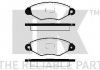 Тормозные колодки дискові перед. PSA 206/306/Xsara/Renault Kangoo 05.93- 223938