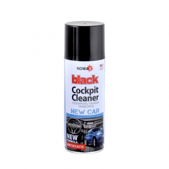 NX00205 nowax Полироль панели приборов NOWAX 200 мл Black Cockpit Cleaner New Car Новая машина (NX00205)