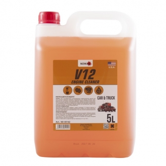 NX05142 nowax Очиститель поверхности двигателя 5 л NOWAX V12 Engine Cleaner (NX05142)