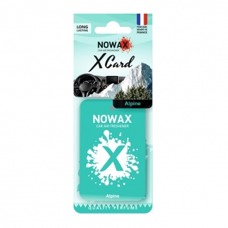 NX07533 nowax Ароматизатор на зеркало NOWAX X Card Alpine (NX07533)