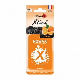 NX07535 nowax Ароматизатор на зеркало NOWAX X Card Orange (NX07535)