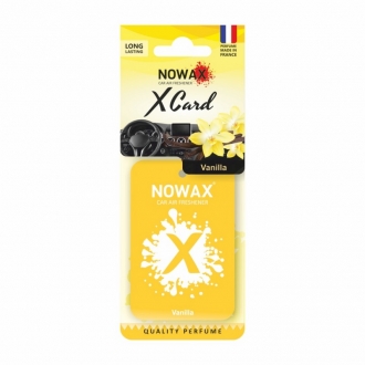 NX07536 nowax Ароматизатор на зеркало NOWAX X Card Vanilla (NX07536)