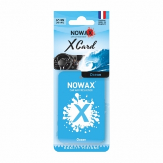 NX07542 nowax Ароматизатор на зеркало NOWAX X Card Ocean (NX07542)