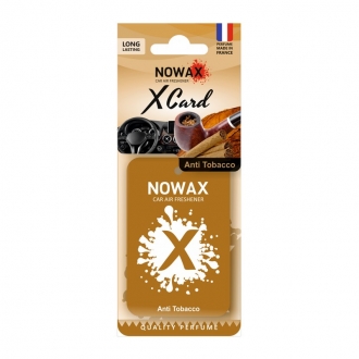 NX07543 nowax Ароматизатор на зеркало NOWAX X Card Anti Tobacco (NX07543)