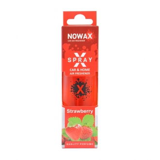 NX07593 nowax Ароматизатор Strawberry 50мл с распылителем NOWAX X Spray (NX07593)