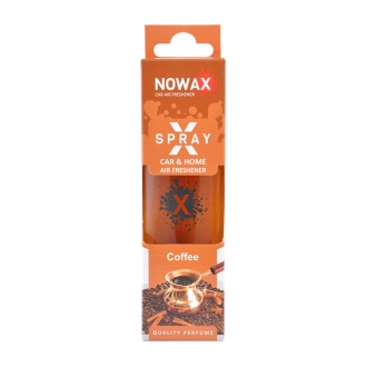 NX07596 nowax Ароматизатор Coffee 50мл с распылителем NOWAX X Spray (NX07596)