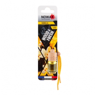 NX07713 nowax Ароматизатор автомобильный подвесной Nowax Wood Fresh Vanilla жидкость (NX07713)