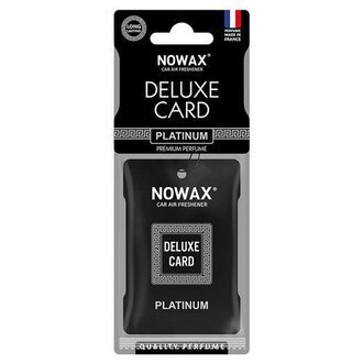 NX07735 nowax Ароматизатор целлюлозный 6 г Nowax серія Delux Card Platinum (NX07735)