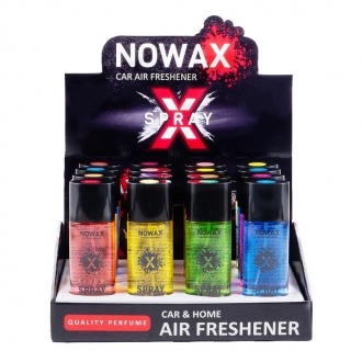 NX07772 nowax Набор ароматизаторов MIX №2 спрей 16 шт 50 мл Nowax X Spray (NX07772)