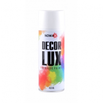 NX48014 nowax Акриловая краска глянцевая слоновая кость NOWAX Decor Lux (9016) 450мл