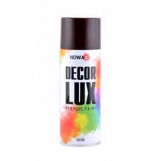 NX48026 nowax Акриловая краска глянцевая коричневая NOWAX Decor Lux (3007) 450мл