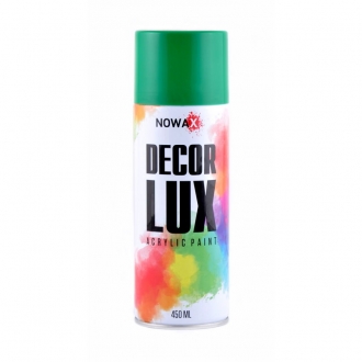 NX48028 nowax Акриловая краска глянцевая зеленая мята NOWAX Decor Lux (6029) 450мл