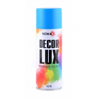 NX48031 nowax Акриловая краска глянцевая светло голубая NOWAX Decor Lux (5012) 450мл