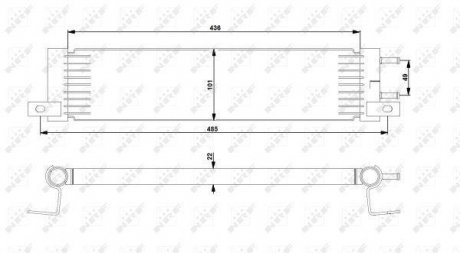 Масляный радиатор NRF 31359