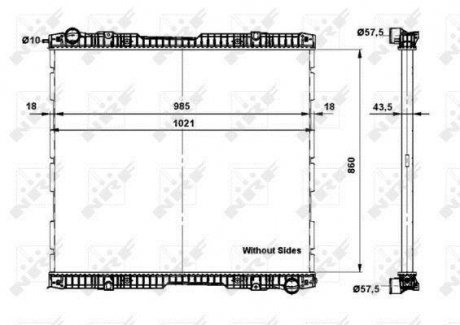 509739 NRF Теплообменник