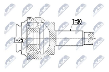 PRZEGUB ZEWNиTRZNY BMW X5/X6 06- /TYЭ/ Nty NPZBM014