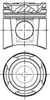 87-136500-30 NURAL Поршень двигуна