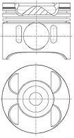87-427500-00 NURAL Поршень двигуна