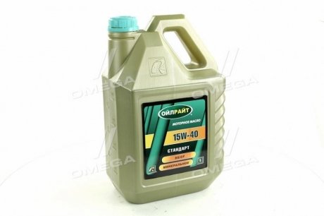 2372 OIL RIGHT Масло моторн. oil right стандарт 15w-40 sf/cc (канистра 5л)