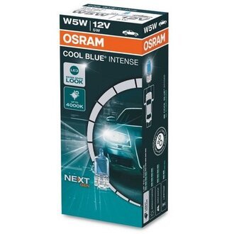 2825CBN OSRAM Автолампа Osram (5W 12V W2,1X9,5D)