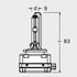 4052899397989 OSRAM Лампа ксеноновая D3S XENARC CLASSIC 42В, 35Вт, PK32d-5 4100K (фото 2)