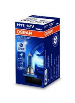 Лампа фарная h11 12v 55w pgj19-2 cool blue intense 1шт. OSRAM 64211CBI