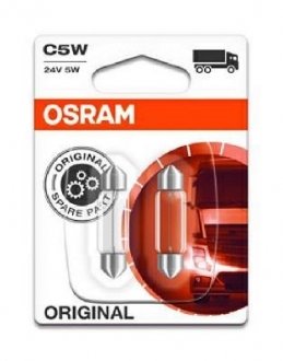 6423_02B OSRAM Автолампа Osram (5W 24V SV8,5-8)