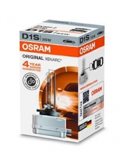 66140 OSRAM Лампа ксеноновая d1s xenarc original 85в, 35вт, pk32d-2 4100k (пр-во osram)