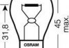 7506 ULT OSRAM Лампа накаливания P21W 12V 21W BA15s (пр-во OSRAM) (фото 3)