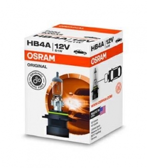 9006XS OSRAM Лампа вспомогат. освещения hb4a 51w 12v p20d (пр-во osram)