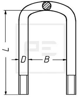 04502800A PE AUTOMOTIVE Стремянка рессоры