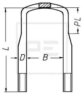 04507100A PE AUTOMOTIVE Стремянка рессоры