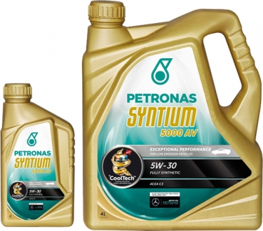 18131619 Petronas Масло моторное Petronas Syntium 5000 AV 5W-30 (1 л)