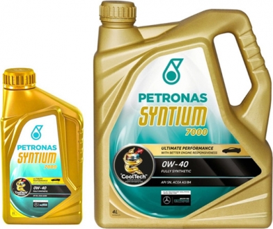 18381619 Petronas Масло моторное Petronas Syntium 7000 0W-40 (1 л)