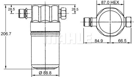 509733 Peugeot/Citroen Хомут втулки стабілізатора