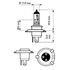 12342XVPB1 PHILIPS Лампа накаливания H4 X-tremeVision Pro150 +150 12V 60/55W P43t-38 (пр-во Philips) (фото 3)