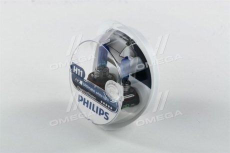 12362DVS2 PHILIPS Лампа накаливания h11 12v 55w pgj19-2 diamond vision 5000k (пр-во philips)