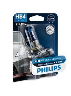 53297530 PHILIPS Автомобильная лампа HB4 Diamond Vision 12V P22d Блистер