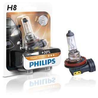 82416530 PHILIPS Автомобильная лампа: 12 [В] H8 Vision 35W цоколь PGJ19-1 Blister