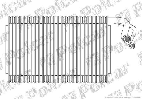 2017P8-1 Polcar Осушувач кондиціонера BMW 5 (E60, E60N)/6 (E63, E63N) -10