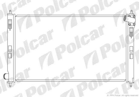 5234081 Polcar Радиатор охолодження