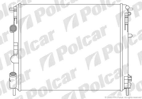 601508A4 Polcar Радиатор