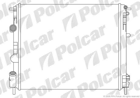 601508A5 Polcar Радиатор охолодження